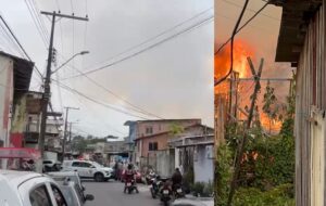 Criminosos se aproveitam de desespero em incêndio e saqueiam casas durante incêndio no São Jorge