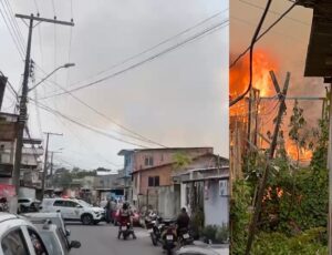 Criminosos se aproveitam de desespero em incêndio e saqueiam casas durante incêndio no São Jorge