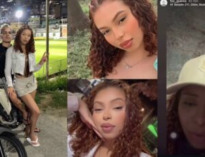 "Vivaça e amando!": 'Japinha do CV' teria fugido de moto com o namorado antes de megaoperação no RJ; vídeo