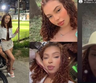 "Vivaça e amando!": 'Japinha do CV' teria fugido de moto com o namorado antes de megaoperação no RJ; vídeo