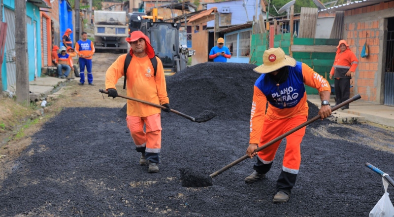 Prefeitura de Manaus melhora infraestrutura no bairro Gilberto Mestrinho com o ‘Plano de Verão’