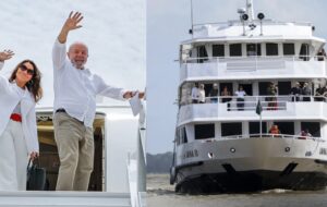 Lula e Janja escolhem iate de luxo para hospedagem durante a COP30 em Belém