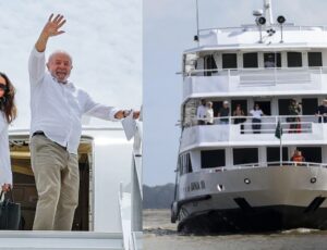 Lula e Janja escolhem iate de luxo para hospedagem durante a COP30 em Belém