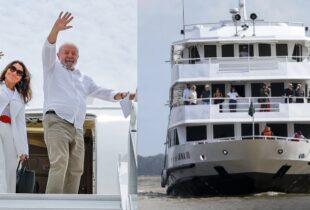 Lula e Janja escolhem iate de luxo para hospedagem durante a COP30 em Belém