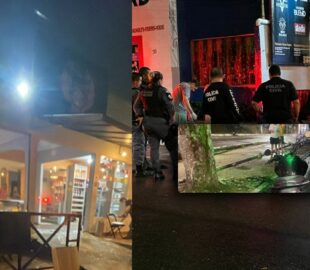 Madrugada sangrenta: homem com tornozeleira é executado em frente a tabacaria no Dom Pedro; veja vídeo