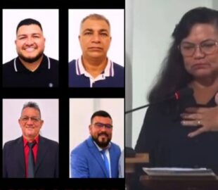 Vereadores de Borba blindam Betinha e votam contra cassação de vereadora que disse ser "a favor da violência contra a mulher"; veja vídeo