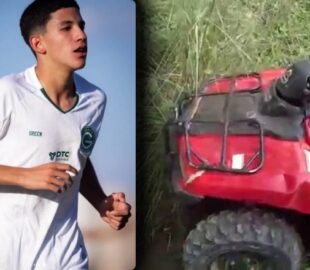 Jogador de 15 anos que era promessa no futebol morre em acidente de quadriciclo