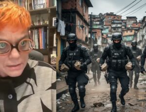 "Especialista em segurança" viraliza após dizer que pedra neutralizaria bandidos com fuzis; veja vídeo