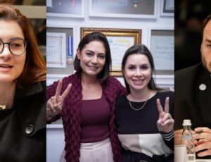 Michelle Bolsonaro entra no time "Ana Campagnolo", contraria Carlos e declara apoio firme a Carol de Toni em SC