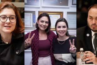 Michelle Bolsonaro entra no time "Ana Campagnolo", contraria Carlos e declara apoio firme a Carol de Toni em SC