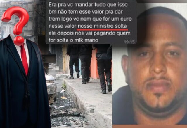 "Quem será?": traficantes do CV disseram “nosso ministro solta” antes de megaoperação no RJ; veja mensagens