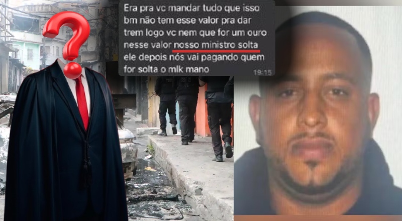 “Quem será?”: traficantes do CV disseram “nosso ministro solta” antes de megaoperação no RJ; veja