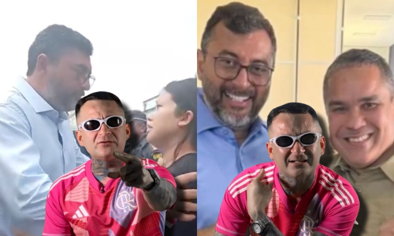 Salazar detona Coronel Vinícius e Wilson Lima: “Eu que tô representando a tropa! Esse teu governador tinha que tá é preso!”