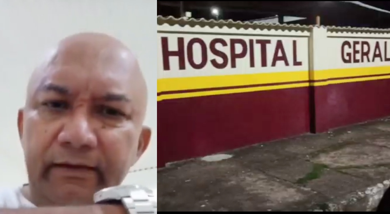 Filhos se revoltam e agridem equipe médica após morte da mãe em hospital de Presidente Figueiredo; veja vídeo