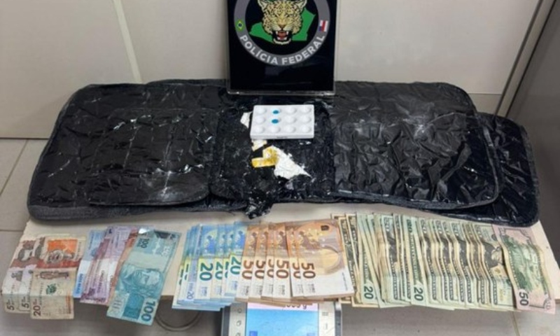 Dois homens são presos pela PF no Aeroporto de Manaus tentando levar cocaína para o exterior; veja