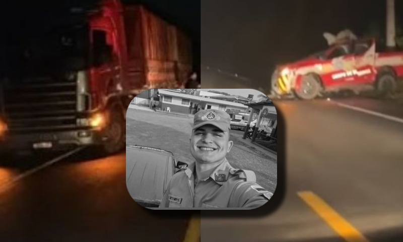 Tragédia: bombeiro morre durante grave acidente com carreta na BR-319; veja vídeo
