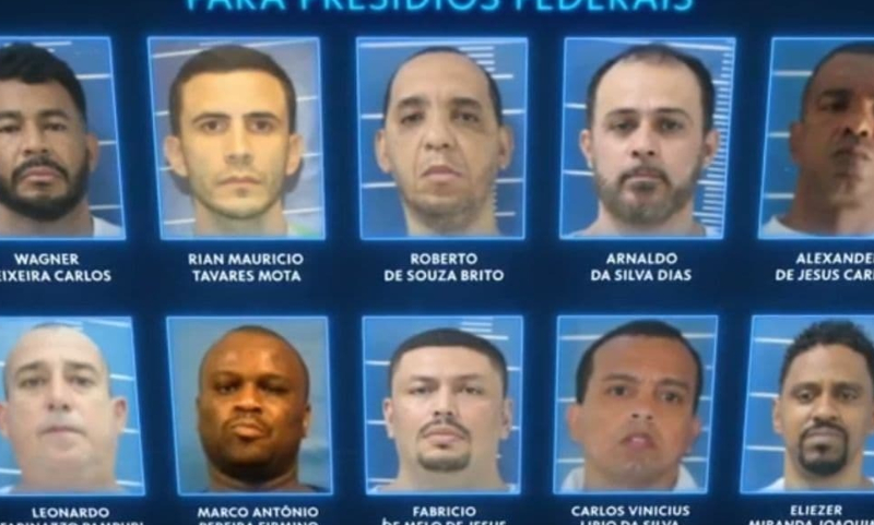 Justiça autoriza transferência de líderes do CV para presídios federais após megaoperação no Rio; veja lista
