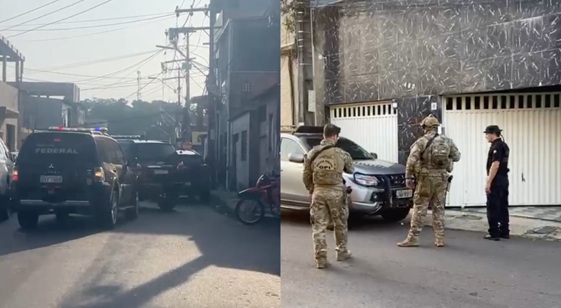 Urgente: PF realiza operação contra advogados suspeitos de ligação com o tráfico em Manaus; veja os vídeos