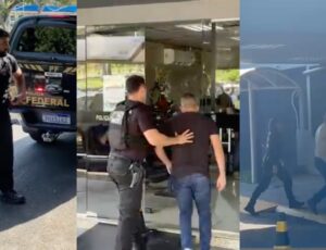 Veja momento em que advogados ligados ao CV são levados para delegacia da PF em Manaus; vídeo