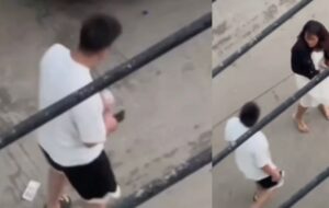 Namorado tóxico é flagrado cometendo atrocidade contra jovem; veja vídeo