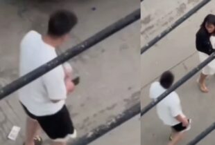 Namorado tóxico é flagrado cometendo atrocidade contra jovem; veja vídeo