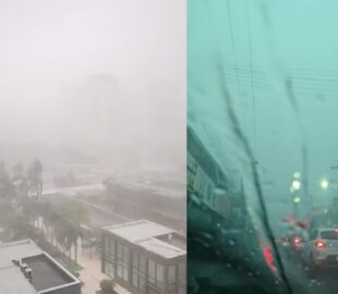 Urgente: temporal atinge a cidade de Manaus; parte da cidade fica sem energia; veja vídeo