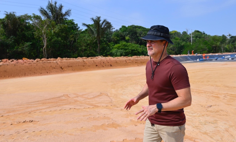 Manaus avança na pauta climática e inicia conclusão da primeira célula do aterro sanitário municipal
