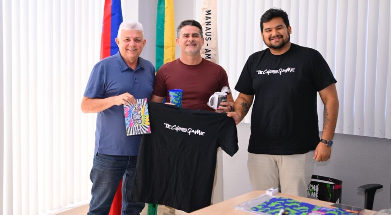 Tecnogame: prefeito David Almeida apoia o maior evento geek da região Norte e reforça a economia criativa em Manaus