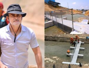 Prefeito David Almeida instala a maior ecobarreira de Manaus no igarapé do Educandos