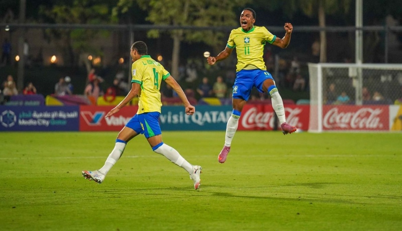 Brasil goleia Indonésia e avança à fase mata-mata do Mundial Sub-17