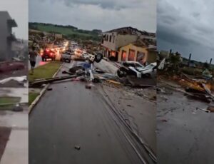 Tornado devastador atinge o Paraná e deixa seis mortos e mais de 430 feridos