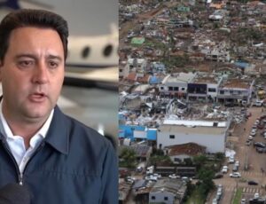 Governador do Paraná decreta estado de calamidade pública após cidade ser destruída por tornado