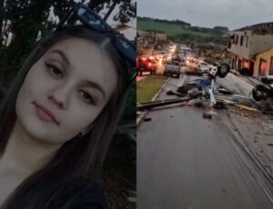 Jovem de 14 anos é uma das vítimas do tornado que devastou cidade no Paraná