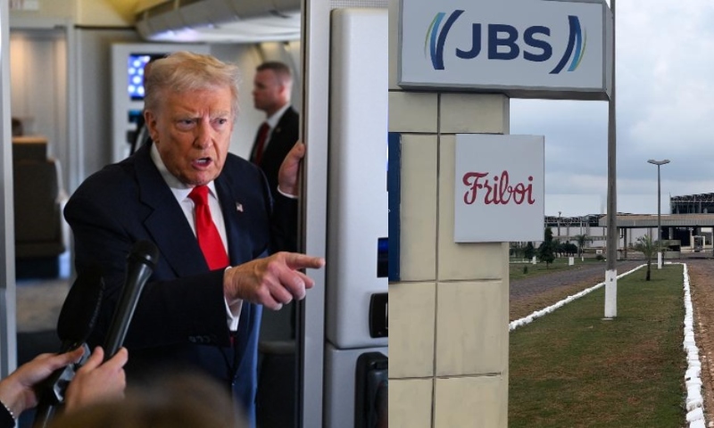 Trump acusa JBS e gigantes do setor de carne de formar cartel nos EUA e pede investigação federal