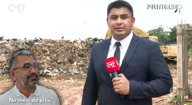 Há quatro anos, CM7 denuncia o descaso no lixão mantido por Augusto Ferraz em Iranduba; veja vídeo