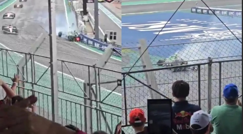 Piloto brasileiro Gabriel Bortoleto sofre acidente em sprint do GP de Interlagos; veja vídeo