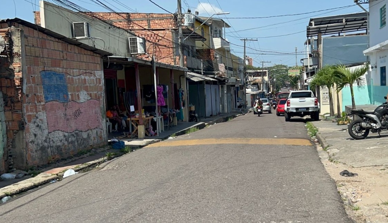 Após bebedeira, homem é assassinado a tiros no bairro Coroado; veja vídeo