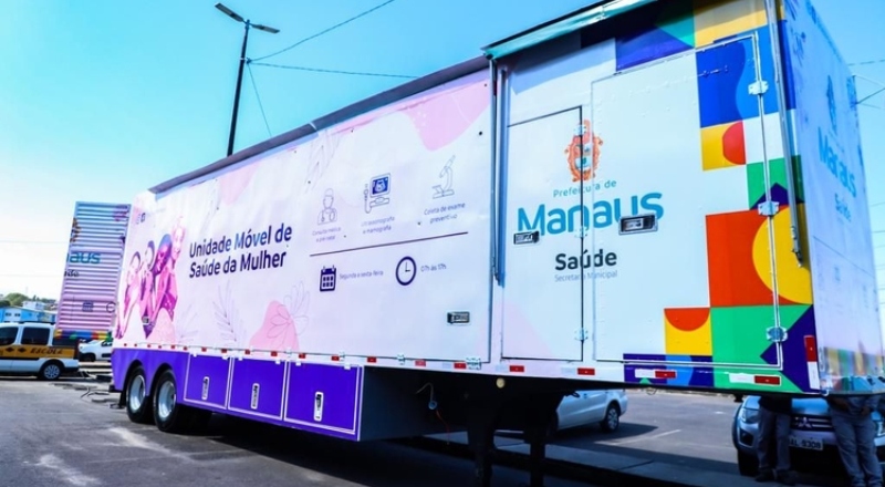 Carretas da Mulher começam atendimentos em novos bairros de Manaus nesta segunda-feira (10)