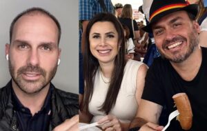 Eduardo Bolsonaro diz que recuo de Carlos em SC seria “derrota do ex-presidente”