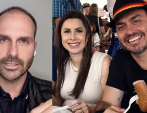 Eduardo Bolsonaro diz que recuo de Carlos em SC seria “derrota do ex-presidente”