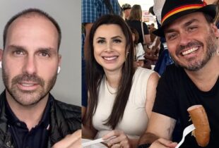 Eduardo Bolsonaro diz que recuo de Carlos em SC seria “derrota do ex-presidente”