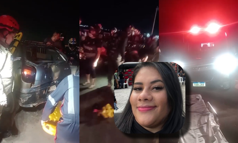 Urgente: motoqueiros que procuravam por colega desaparecida sofrem grave acidente na Ponte Rio Negro; veja vídeos