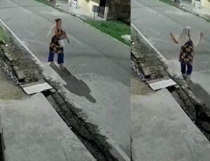 Mulher coloca recém-nascida dentro de balde e abandona no meio da rua no Pará; veja vídeo