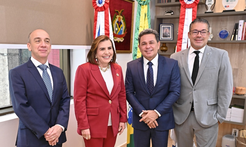 Tadeu de Souza vai ao TCE-AM e amplia diálogo para qualificar políticas públicas