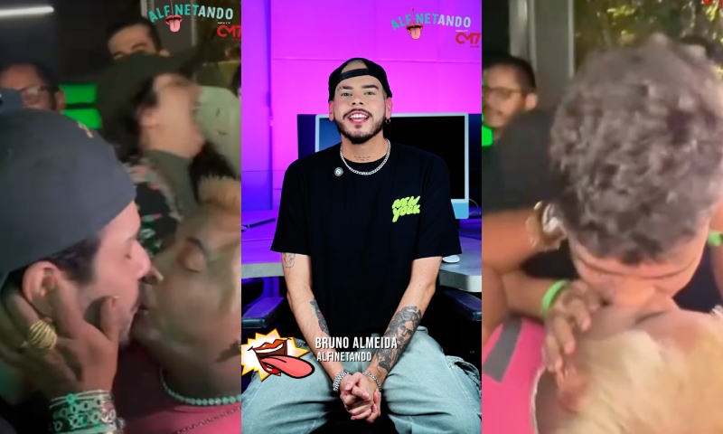 Desejada: Patixa Teló distribui beijos em balada após colocar os tão sonhados dentes de princesa