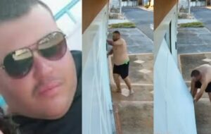 Após receber medida protetiva, homem tenta invadir casa da cunhada para matar esposa; veja vídeo