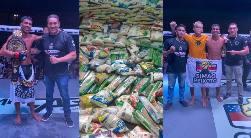 Esporte e solidariedade: Simão Peixoto promove “Mr. Cage” e arrecada alimentos para famílias carentes em Manicoré