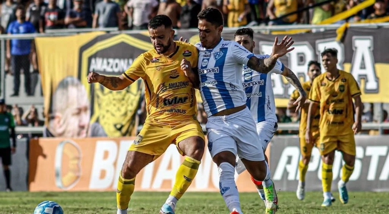 Amazonas FC encara o Paysandu e luta para escapar do rebaixamento à Série C nesta sexta (14)