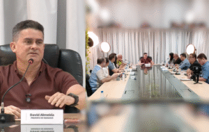 Prefeito David Almeida reforça compromisso com a transparência e responde a críticas em live com a imprensa