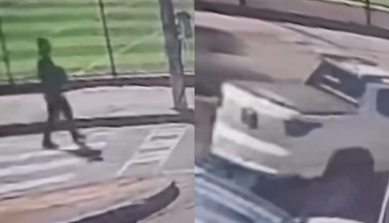 Vídeo mostra momento em que homem é executado enquanto conversava com amigo na rua; veja